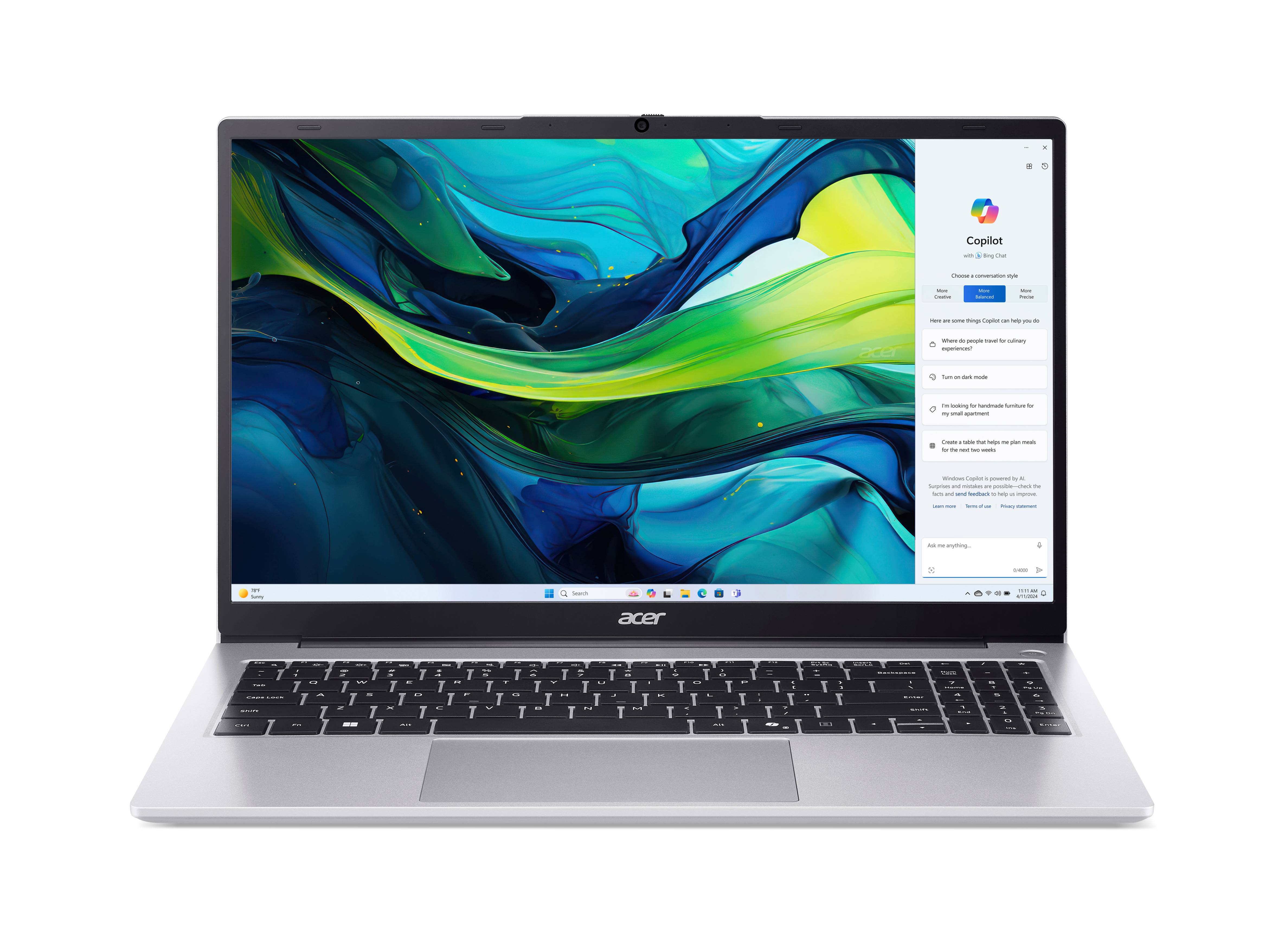 LAPTOP ACER ASPIRE LITE 15 Procesador AMD Ryzen™ 7 5700U; PANTALLA 15.6 1920 x 1080; 16 GB DDR4; 512 GB SSD; WINDOWS 11 HOME; 1 AÑO DE GARANTÍA + 1 AÑO CON - LAPTOP ACER ASPIRE LITE 15 Procesador AMD Ryzen™ 7 5700U; PANTALLA 15.6 1920 x 1080; 16 GB DDR4; 512 GB SSD; WINDOWS 11 HOME; 1 AÑO DE GARANTÍA + 1 AÑO CON -